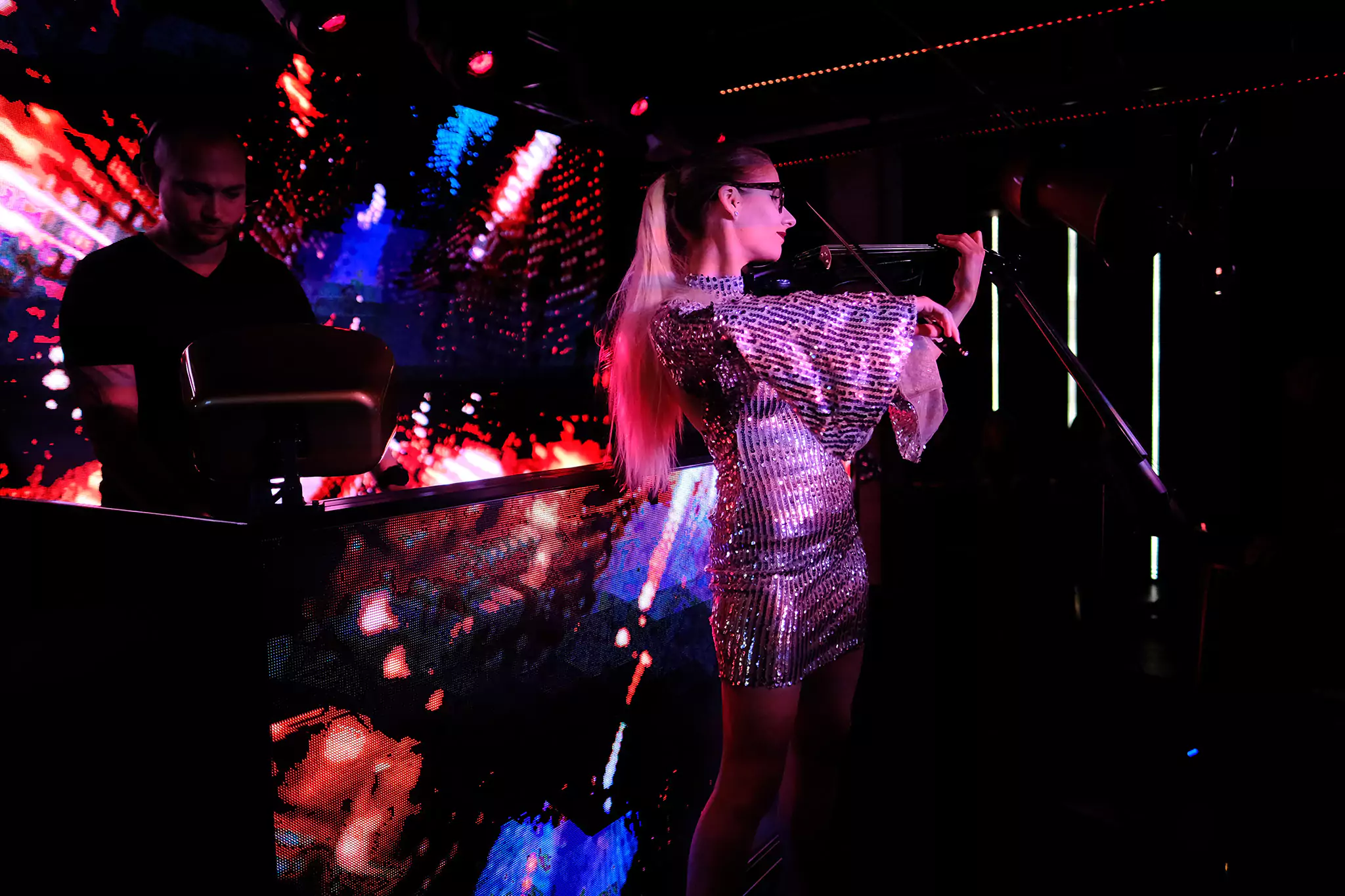 Electric violin – show na skrzypcach